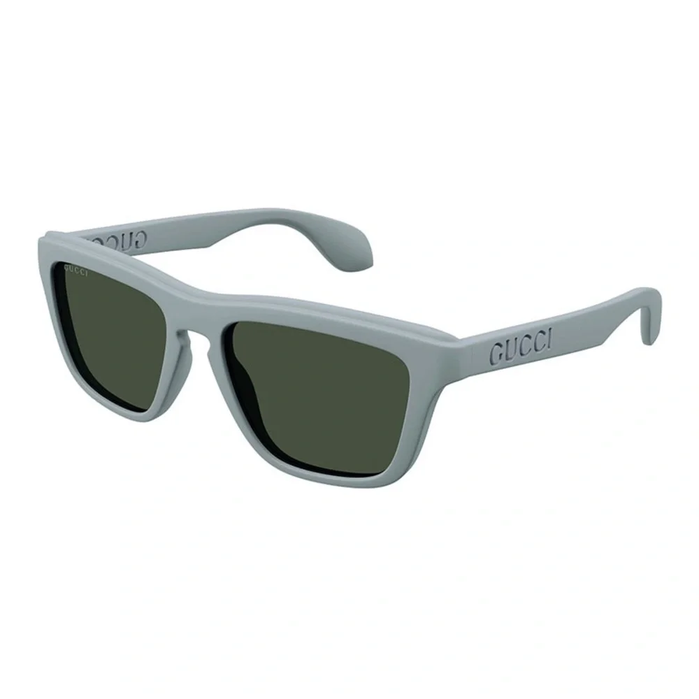 NEW GUCCI SQUARE SUNGLASSES GUCCI GG1571S 003 BLUE GREEN EYEWEAR